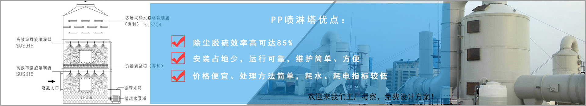 PP噴淋塔